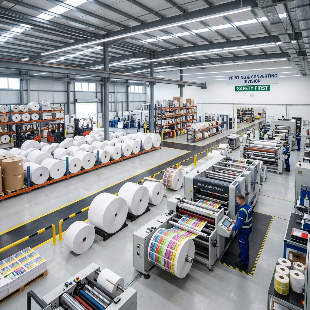 Planta productiva de DGH Etiquetas